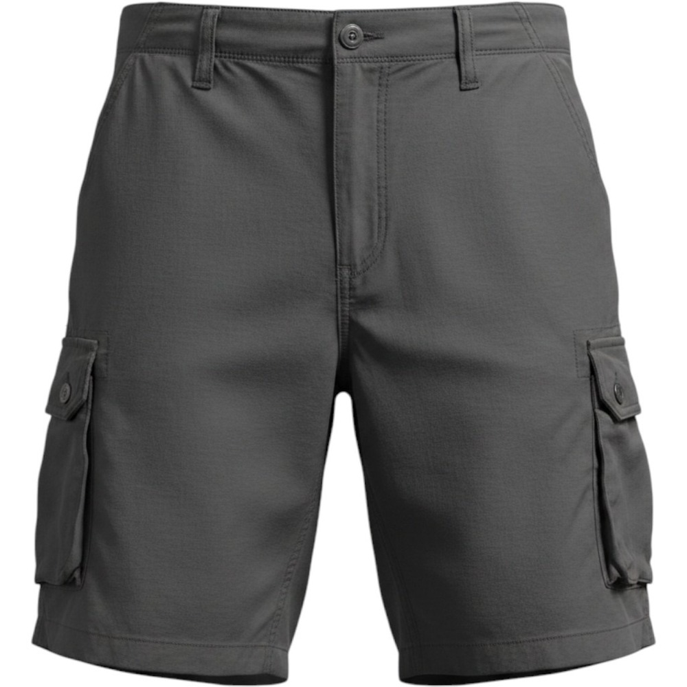 Denali Cargo Shorts Mens 38 Gray Good Utility Outdoor Cotton Stretch RN 95705